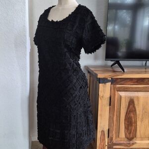 Cubism Los Angeles, Square & Diamond, Eyelash Design, dress with pockets